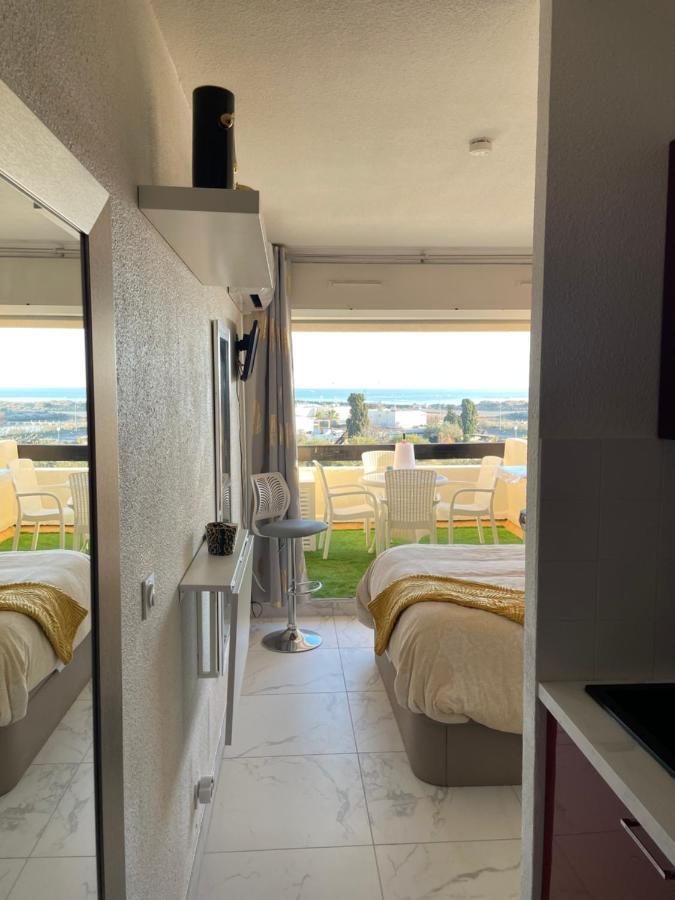 Showtime Naturiste Port Nature 6 Parking Prive Clim Ascenseur Vue Mer Агде Екстериор снимка